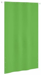 Világoszöld oxford-szövet erkélyparaván 140 x 240 cm