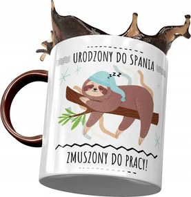 Bordó Bögre Vicces Született Alvás Nyomtatott Fotóval