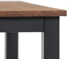 Étkezőasztal 110x70x75 cm, MDF, old wood, GDT-202 OLW2