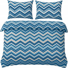 Ágyneműhuzat Garnitúra 140x200 1x Párnahuzat 70x80 Szatén Pamut Különböző Minták