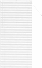 vidaXL Zsalugáter Redőnyök Fehér 220 x 100 cm Alumínium