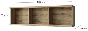 Regál Deloris 135 (navarra tölgy). 1052866