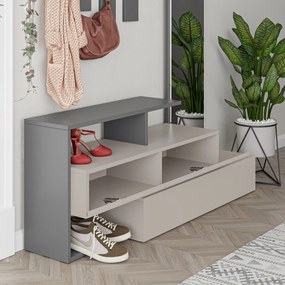 Előszobafal Ramda - Light Mocha, Anthracite