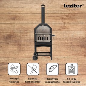 Fornello mobil kemence pizzasütő
