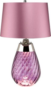 Elstead Lighting LENA SMALL LENA-TL-S-PLUM Asztali lámpa 1X7W/GU10+1x60W/E27