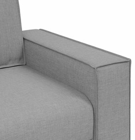 felhőszürke szövet kanapéfotel 60 cm