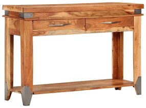 Tömör akácfa tálalóasztal 110 x 34 x 74 cm