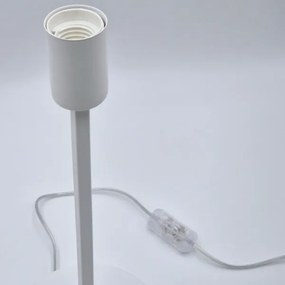 Asztali lámpa ASTRID 1xE27/60W/230V fehér