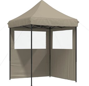 vidaXL Partysátor Tópszínű 200 x 200 x 306 cm Oxford Szövet