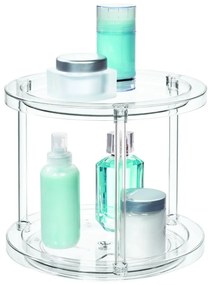 Kerek, forgatható, kétszintes talapzat az iDesign The Home Edit dobozokhoz, ⌀ 24,1 cm