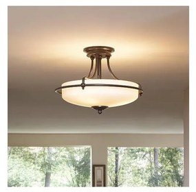 Elstead QZ-GRIFFIN-SFM-PN - Felületre szerelhető csillár GRIFFIN 4xE27/100W/230V bronz