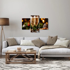 Kép - Egy pohár pezsgő (90x60 cm)