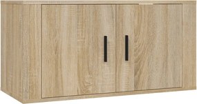vidaXL sonoma tölgy fali TV-szekrény 80 x 34,5 x 40 cm