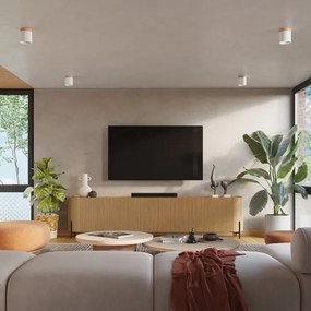 Sollux SL.1348 - spotlámpa RIF 1xGU10/10W/230V átm. 12 cm fehér