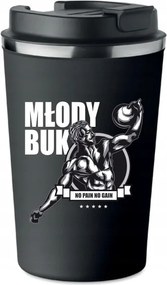 Prémium Termo Bögre fekete Fiatal Bükk Isten edzőterem edzés KT_473_cz