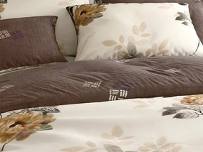 Kétoldalas ágynemű DUO SENSE CARMELIA mintás + párnahuzat 40x50 cm INGYEN Ágyneműhuzat mérete: 70 x 90 cm | 140 x 200 cm