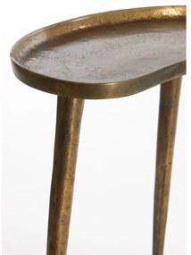 Fém tárolóasztal 30x53 cm Lienz – Light &amp; Living