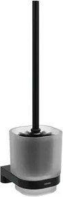 Ravak Chrome II wc kefe, fekete X07P1384