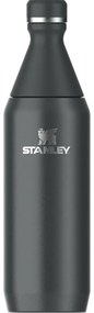Stanley All Day Slim Bottle 600 ml fekete fényestermosz, 0,6 l