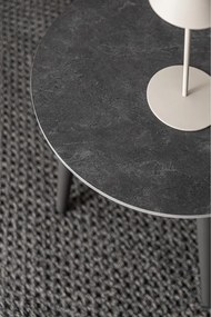 Khaki-szürkésbarna alumínium kétszemélyes kerti lounge szett Millor – Bizzotto