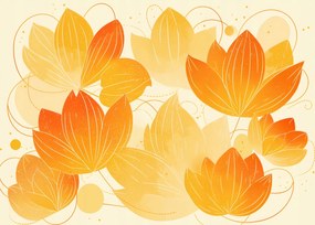 Poszter 70x50cm Őszi látványterv