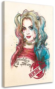 Gario Vászonkép Harley Quinn kitalált karakter - Saqman Méret: 40 x 60 cm