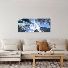felhőkarcolók képe (120x50 cm)