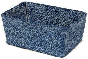 Tömörítő kötött kosár 30 x 20 x 13 cm, világosbarna