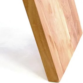 DIVERO Kerti szék sámli  tíkfából