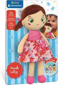 Plüss baba Pink Lily Clementoni