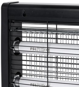 Brilagi - Elektromos rovarcsapda 2xUV/18W/230V 100 m2 fekete