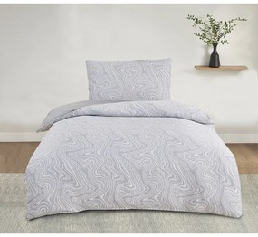 Jacquard ágynemű Alabama szürke , 140 x 200 cm, 70x 90 cm, 70 x 90 cm