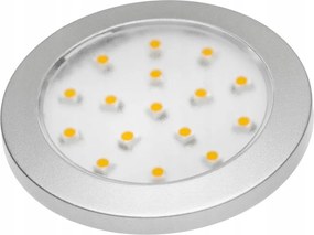 Lumino Led lámpatest ezüst 12V DC 1.5W meleg fehér 2m kábel LD-LU16CB-53