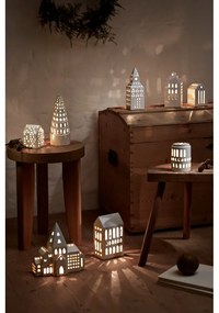 Kerámia gyertyatartó teamécseshez Urbania Lighthouse Church Tower – Kähler Design