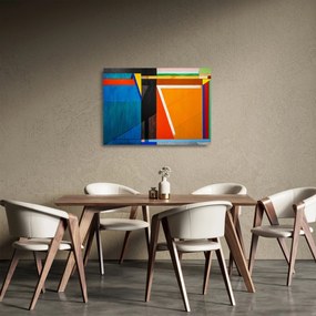 Kép - Geometria (üvegen) (70x50 cm)