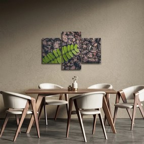 Zöld növények képe (90x60 cm)