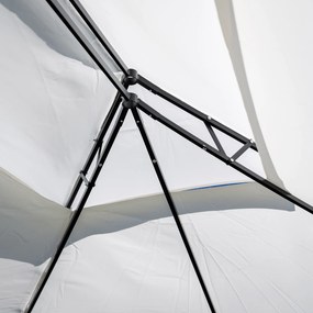 Kerti pavilon 3x4 m, bézs, TABARI