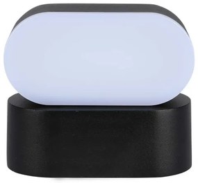 LED Kültéri flexibilis fali lámpa LED/5W/230V 4000K IP65 fekete