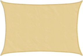 vidaXL homokszínű 100% oxford szövet napvitorla 4,5x3,5 m