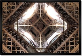 Poszterek keretben 60x40 Eiffel-torony alulról