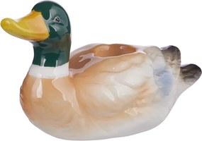 DUCK kerámia gyertyatartó , kacsa 9 cm