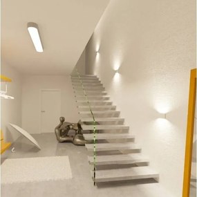 LED2 - LED Kültéri fali lámpa FLAT 2xLED/5W/230V IP65