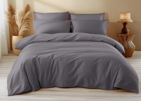 DENYX szürke pamut ágyneműhuzat, hotelzsebes Ágyneműhuzat mérete: 70 x 90 cm | 140 x 200 cm