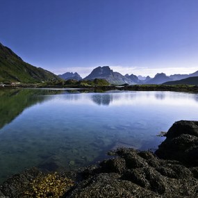 Poszter 40x40cm Hegyvidék, Assaf Frank