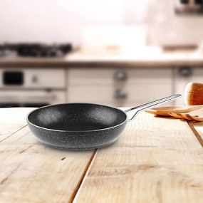 Classic fekete alumínium serpenyő, ø 24 cm - Güral Porselen