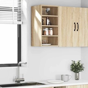 vidaXL “Riga” sonoma tölgy színű szerelt fa függő szekrény