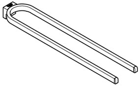 GROHE 41059000 - Dupla törölközőtartó SELECTION 411 mm fényes króm