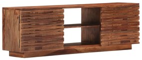 tömör akácfából TV-szekrény 120 x 30 x 40 cm