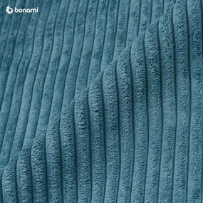 Türkiz kordbársony kinyitható kanapé 245 cm Nihad – Bobochic Paris