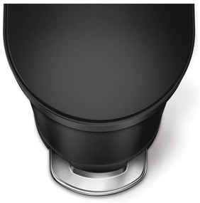 Acél pedálos szemetes 45 l Slim – simplehuman